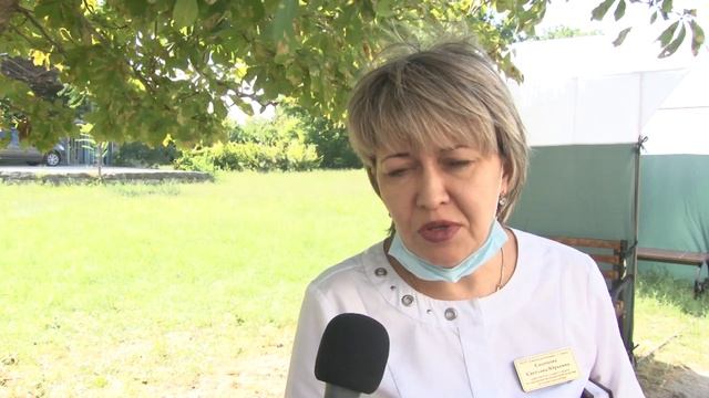 Возле приёмного покоя детской больницы Анапы установлены дополнительные места ожидания смотреть онлайн