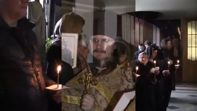 Священник Даниил Сысоев – соборование (елеосвящение)