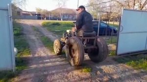 минитрактор с двс от мотоблока