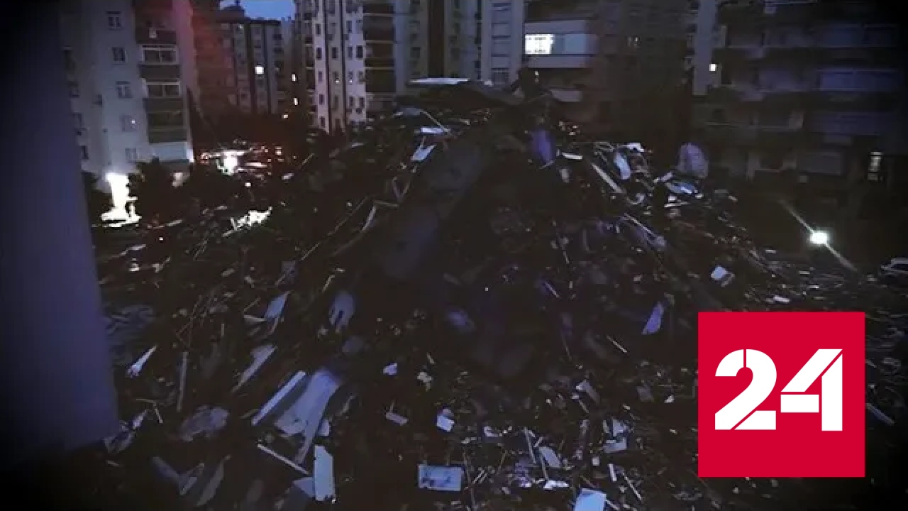 Число погибших в результате землетрясения в Турции приблизилось к 3 тысячам - Россия 24