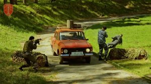 реконструкция нападения на блок пост в мятежном районе #ПЧВ #9мая2024