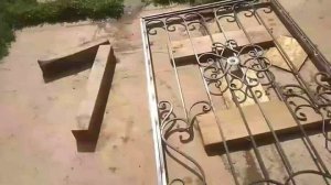 Кованая калитка своими руками, с размерами , закладные в кирпичных столбах.