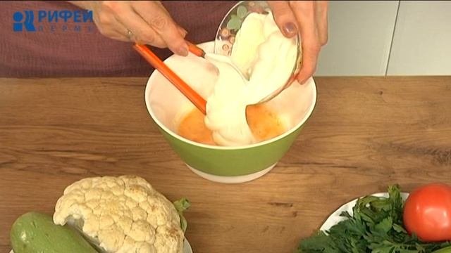 Что Есть. Заливной пирог с цветной капустой