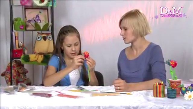Мастер-класс "Делай с мамой". Лепка из восковых палочек смотреть онлайн