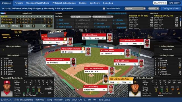 Let's Play Out of the Park Baseball 18 - NLCS Game 7 and Beyond смотреть онлайн