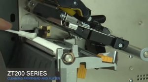 Как чистить печатющую головку принтеров серии ZEBRA ZT200