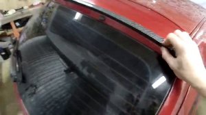 Установка лип спойлера и губы на бампер с aliexpress на рено лагуна 2