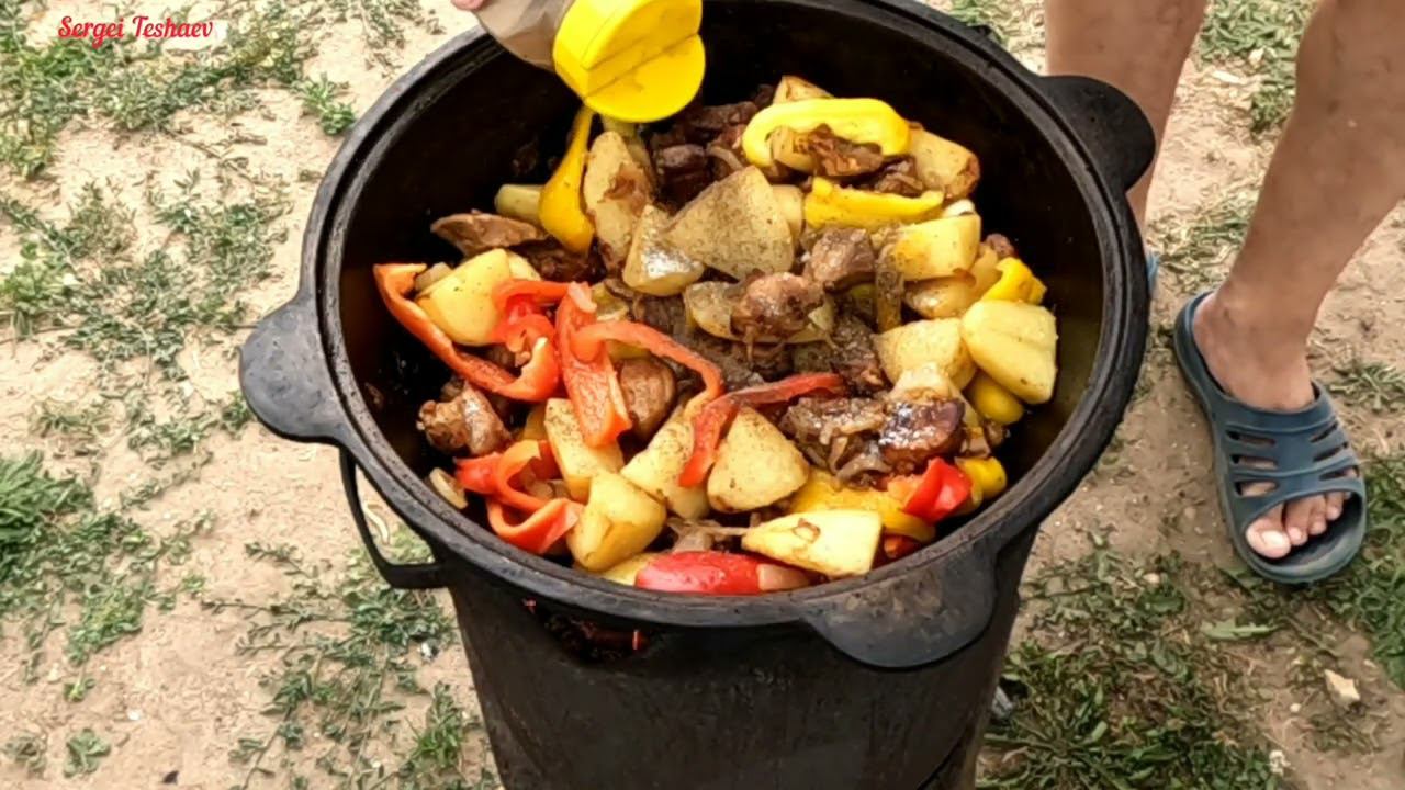 ЖАРКОЕ В КАЗАНЕ  (БАСМА)