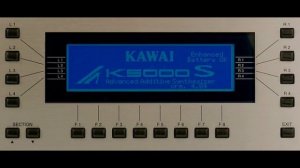 Kawai K5000s demo, my sounds