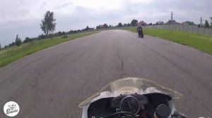 Yamaha R6 на Киевской "Чайке" от первого лица | Realistic Yamaha R6 Onboard