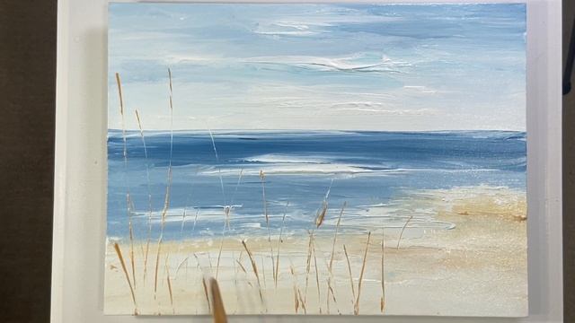 Cornish Pinks - Flowers by the Beach Floral Seascape Coastal Art смотреть онлайн