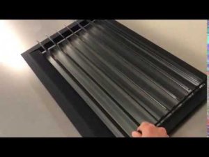 Регулируемая вентиляционная решетка (ручная регулировка)