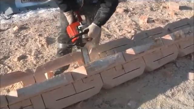 Цепь из бревна!