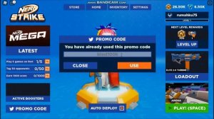 ALL CODES WORK [MEGA UPDATE] NERF Strike ROBLOX | November 19, 2021