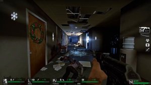 Left 4 Dead 2 - Back to School with SNOW! |8 Survivors|1080p/60 FPS (No Commentary)