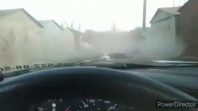 124 Mercedes на карбюраторе к-151 вместо Stromberg