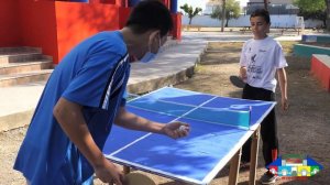 Mesa de Ping pong en Tecnología de 1º de la ESO