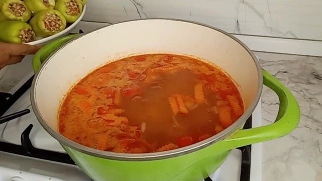 Фаршированный болгарский? перец?просто,быстро,вкусно? смотреть онлайн