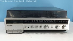 Винтажный стереомагнитофон  проигрыватель пластинок Hitachi AM-FM SDT-9341H-ЯПОНИЯ-70-Х