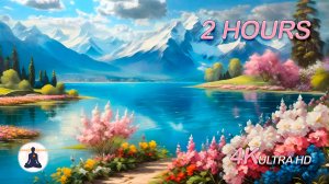 Расслабляющая музыка и видео - весенний пейзаж, полный радостных, ярких и музыкальных красок.