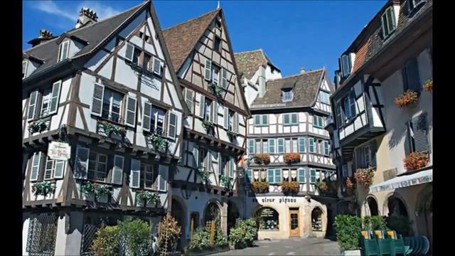 КОЛЬМАР (Colmar) - ГОРОД-СКАЗКА.  НЕВЕРОЯТНО красивый город во Франции ч.1