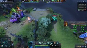 GeForce GTX 1050 ti -- Intel Core i3-8100 -- Dota 2 FPS Test