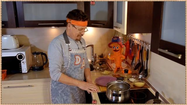 Рыбный суп с рисом. Голова карпа под лимонным соком...