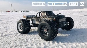 ARRMA Notorious 6S BLX едет на все деньги...