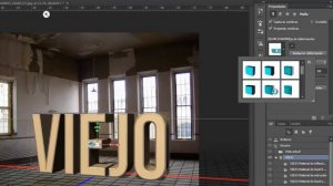 Crear texto 3d con Photoshop CS6 Extended