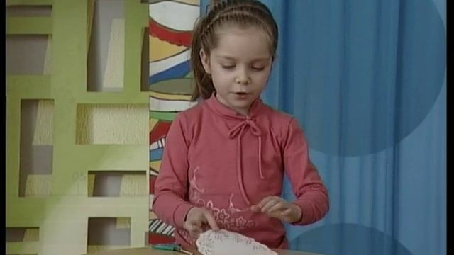 Ангел из ажурных салфеток