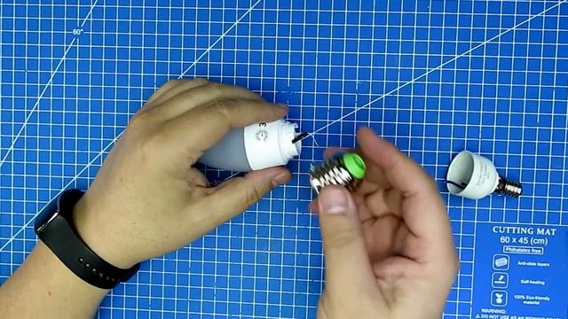 Как своими руками переделать лампу Е27 на Е14 без лишних трат смотреть онлайн