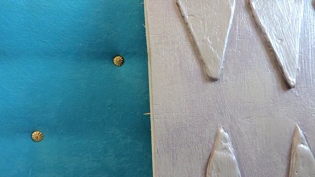 Декорирование двери стразами / Decorating the door with rhinestones