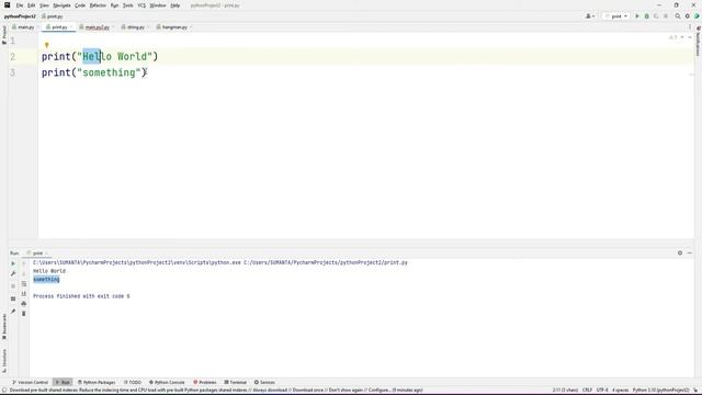 Start Your Coding with Python | Write Your First Python Programming Language  | Tutorial 2