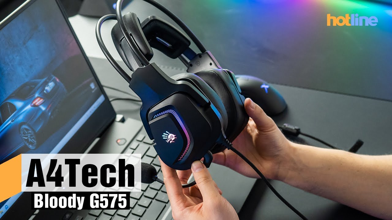 Bloody G575 обзор игровых наушников от A4Tech