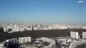 Полет на вертолете над Москвой