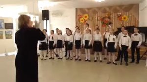 292 Младший хор Подснежник Мир похож на цветной луг