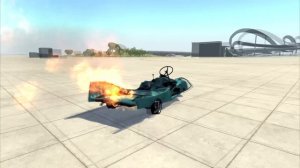 БЕЛАЗ СЛУЧАЙНО НАЕХАЛ НА ЛАДУ ПРИОРУ - ЖЕСТЬ В BEAMNG DRIVE