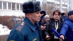 Казань. Подробности пожара в девятиэтажке на пр.Победы, 34