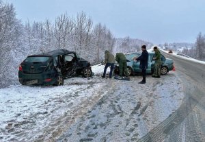 Двое мужчин и женщина разбились в ДТП под Челябинском