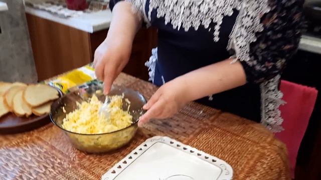 Зачем я смазываю тёрку маслом? Простая и  Закуска - НАМАЗКА на ХЛЕБ.