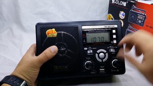 zBOGDANom - Радиоприемник с Флешкой Golon Rx-801 смотреть онлайн