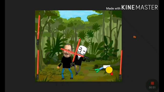 Приключения стикмена и 1 слово парня и доброго смотреть онлайн