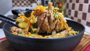 И мясо не нужно! ВКУСНОТА из БАКЛАЖАНОВ с рисом на сковороде, такой УЖИН каждый день можно есть!.mp4