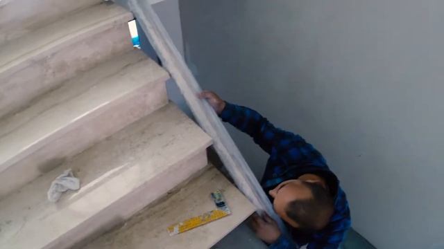 Будни камнеобработчиков: Лестница из мрамора ? /// 3 месяца работ за 1 минуту ? смотреть онлайн