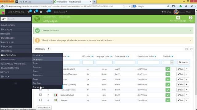 PrestaShop 1.6.x. How To Manage Store Languages смотреть онлайн
