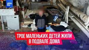 Трех маленьких детей нашли в подвале дома в Петербурге
