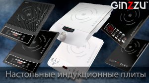 Обзор на индукционные плиты от GINZZU: Модели: HCI-101,103,121,131,139,161,162,163,164,165.