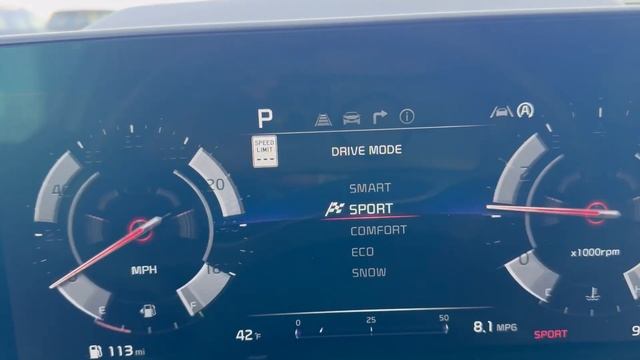 2024 Kia Telluride SX Prestige V6 AWD Wolf Grey Black Interior смотреть онлайн