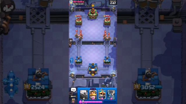 Мощная колода с големом #clashroyale #клешрояль #clashroyalegameplay #clashroyal #clashroyaledeck