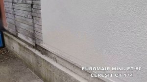 Ceresit CT174? Spray it with Euromair Minijet80